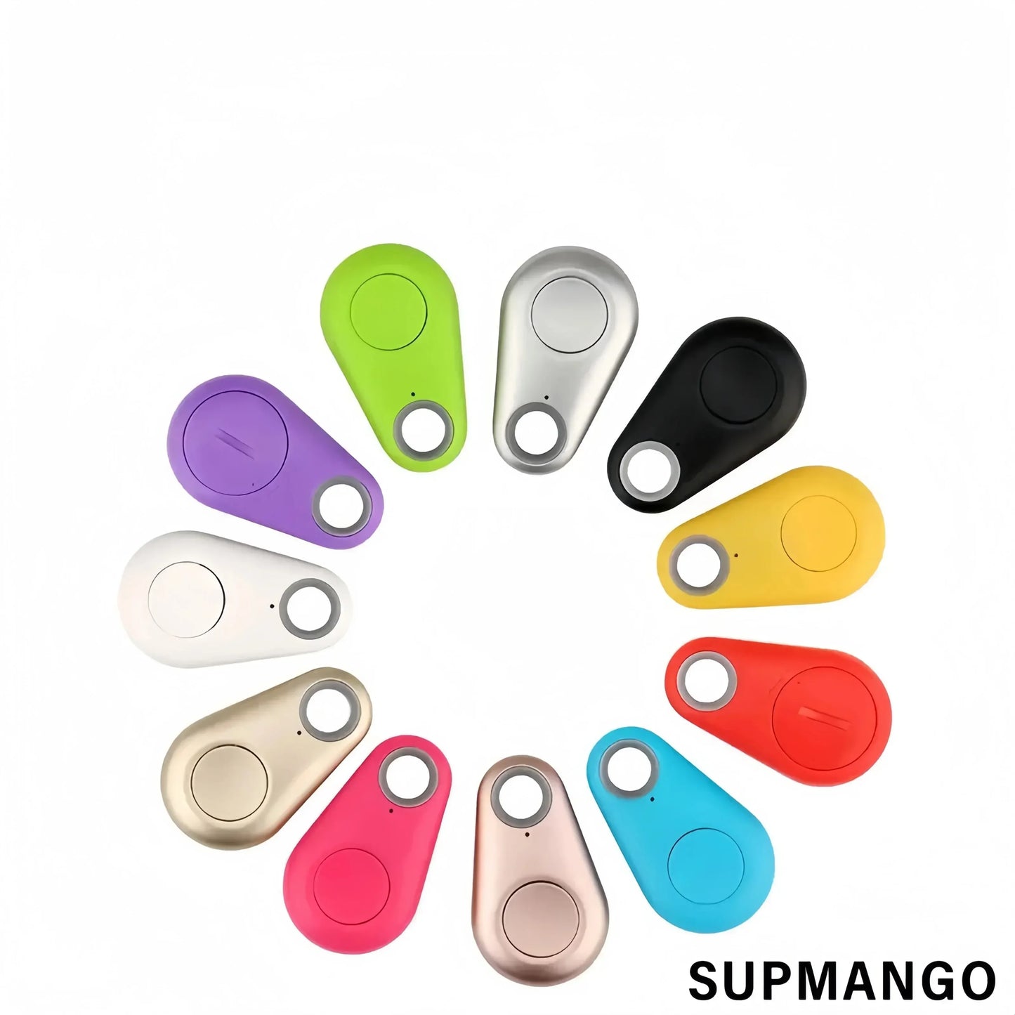 Mini GPS Pet Tracker Wallet Anti-Lost Device with Two-Way Positioning