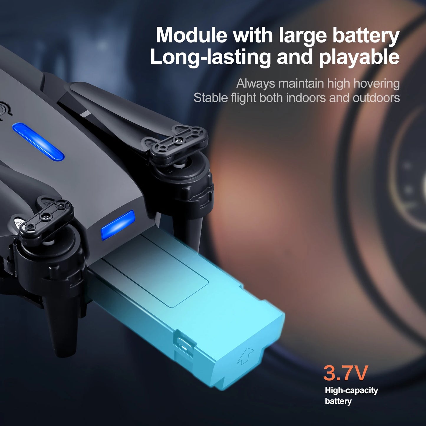 New E88 E99 Drone Remote Control with Screen Dual Camera Optical Flow