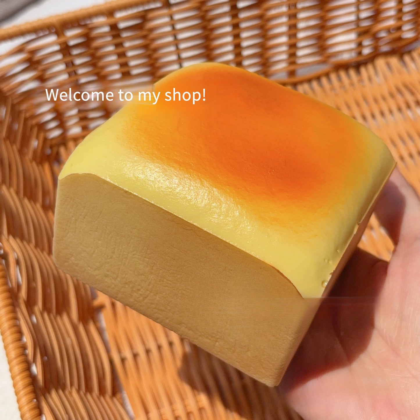 Soft Slow Rebound Butter Stick Squeezing toy Realistic Butter Sticks