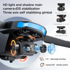 JCMO S-X1 3-Axis Gimbal Camera Drone 8K 50fps Professional Dual Camera