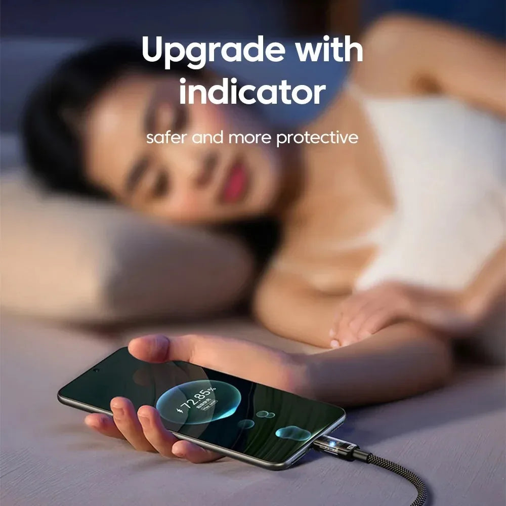 240W Nylon Braided USB-C PD Super Fast Charging Cable