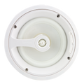 TRUAUDIO 2 way in-ceiling speaker, 8' white polypropylene woofer, 1'