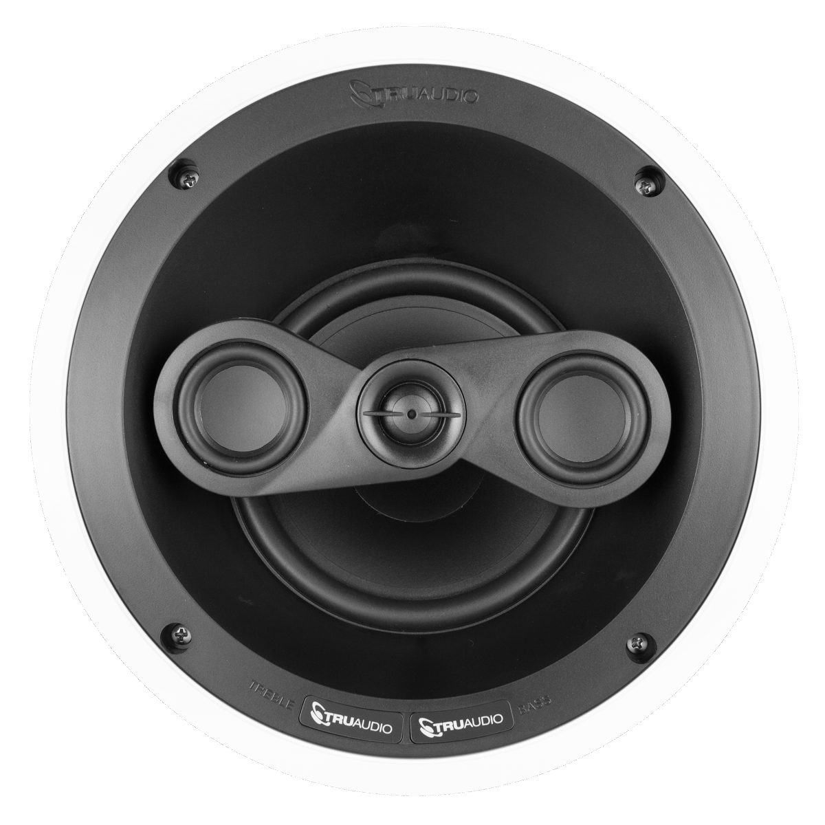 TRUAUDIO In-ceiling home theater LCr, 6 1/2' poly woofer, dual 2' poly