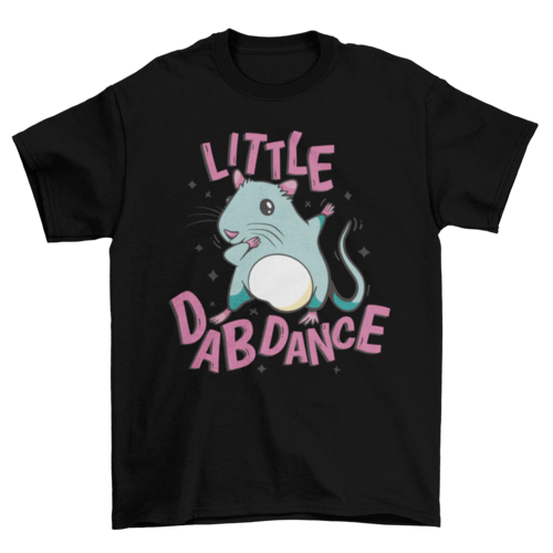 Cute mouse dabbing t-shirt
