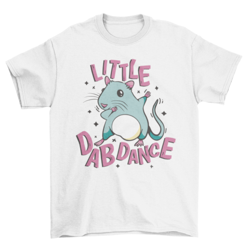 Cute mouse dabbing t-shirt