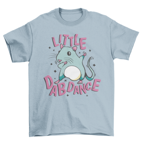 Cute mouse dabbing t-shirt