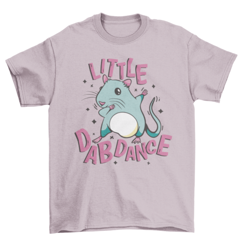 Cute mouse dabbing t-shirt