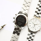 Swiss Made Men's Architect Endeavour - Modern Font Engraving