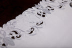 Xia Home Fashions Garden Trellis Cutwork Table Runner 15x34 White