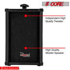 5Core Audio System Combo 30W Amplifier 6.4” Wall Speakers 4 Piece 10W