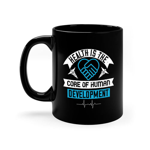 Health is the core of human development Style 41#- World Health-Mug /