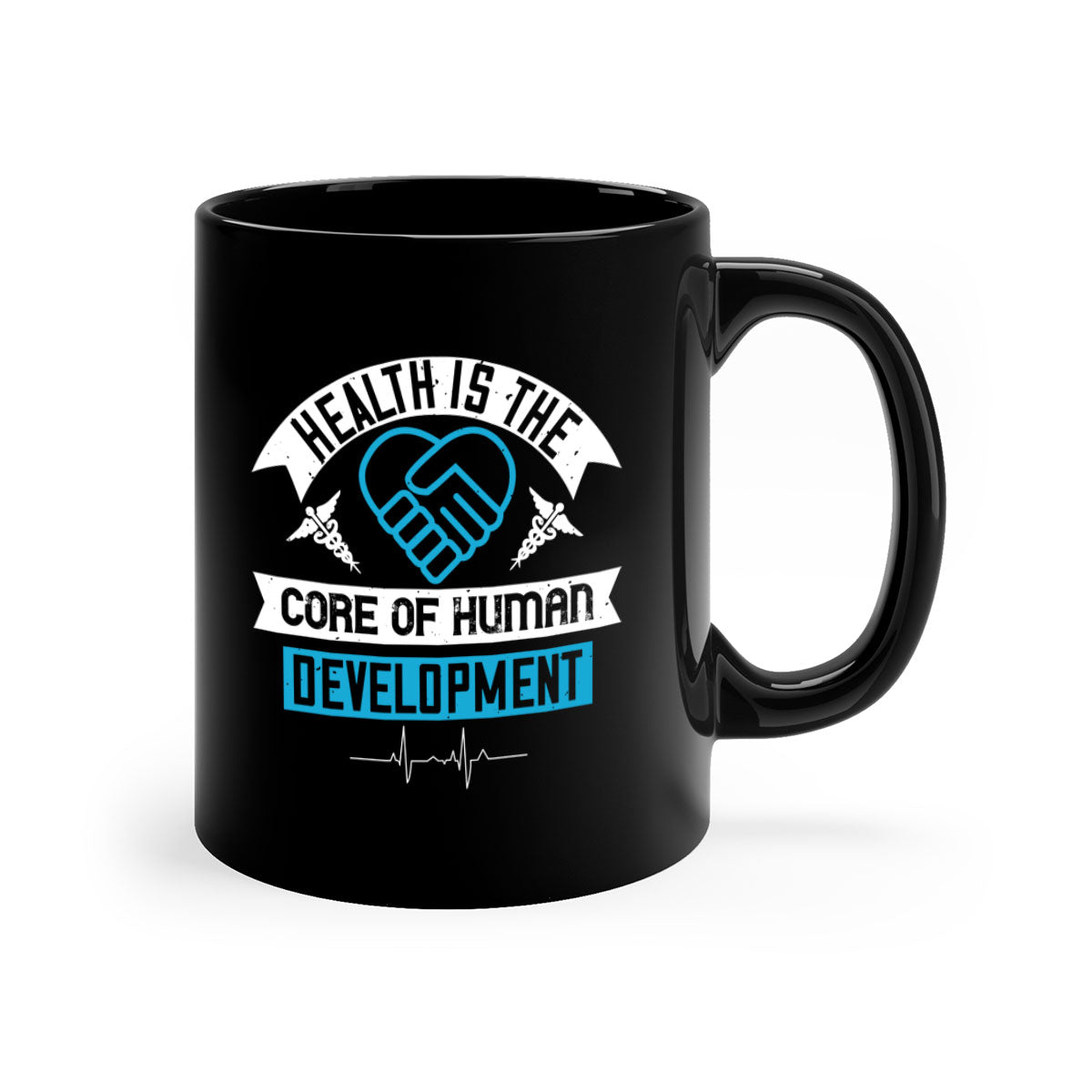 Health is the core of human development Style 41#- World Health-Mug /