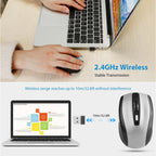 2.4G Wireless Gaming Mouse Optical Mice WIth Receiver 3 Adjustable DPI