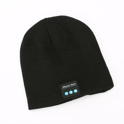 Wireless Bluetooth Beanie with Built-In Headphones