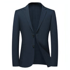 Men's Summer Thin Suit Men's Casual Fashion Business Light Ice Silk