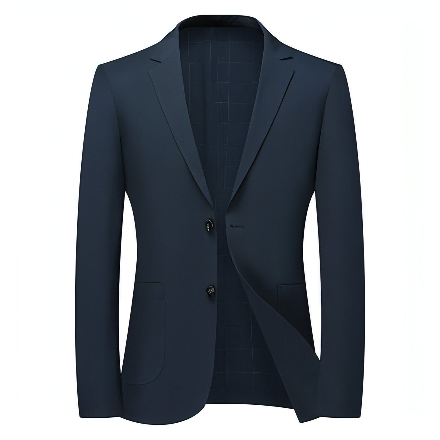 Men's Summer Thin Suit Men's Casual Fashion Business Light Ice Silk