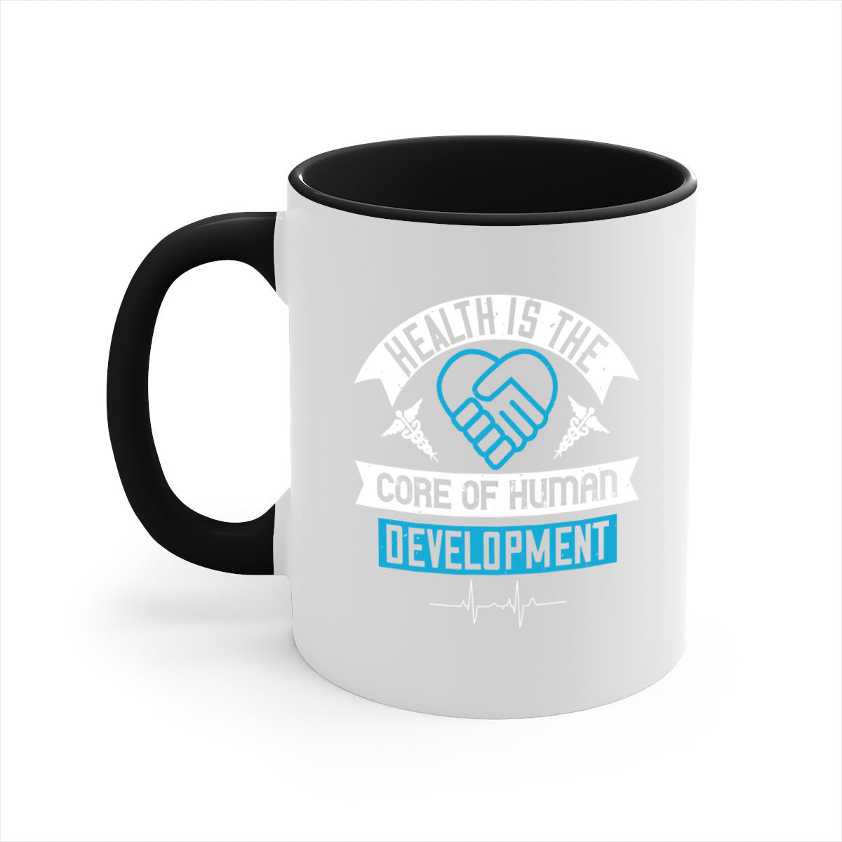 Health is the core of human development Style 41#- World Health-Mug /