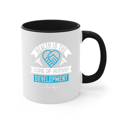Health is the core of human development Style 41#- World Health-Mug /
