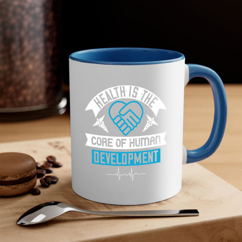 Health is the core of human development Style 41#- World Health-Mug /