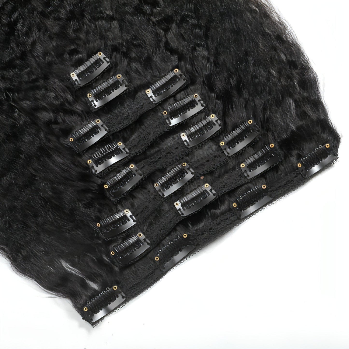 LuxeWave™ Natural Kinks – Clip-In Hair Volume, Redefined