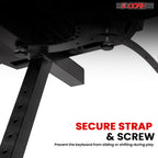 5Core 2 Tier Keyboard Stand Z Style Adjustable Electric Piano Riser