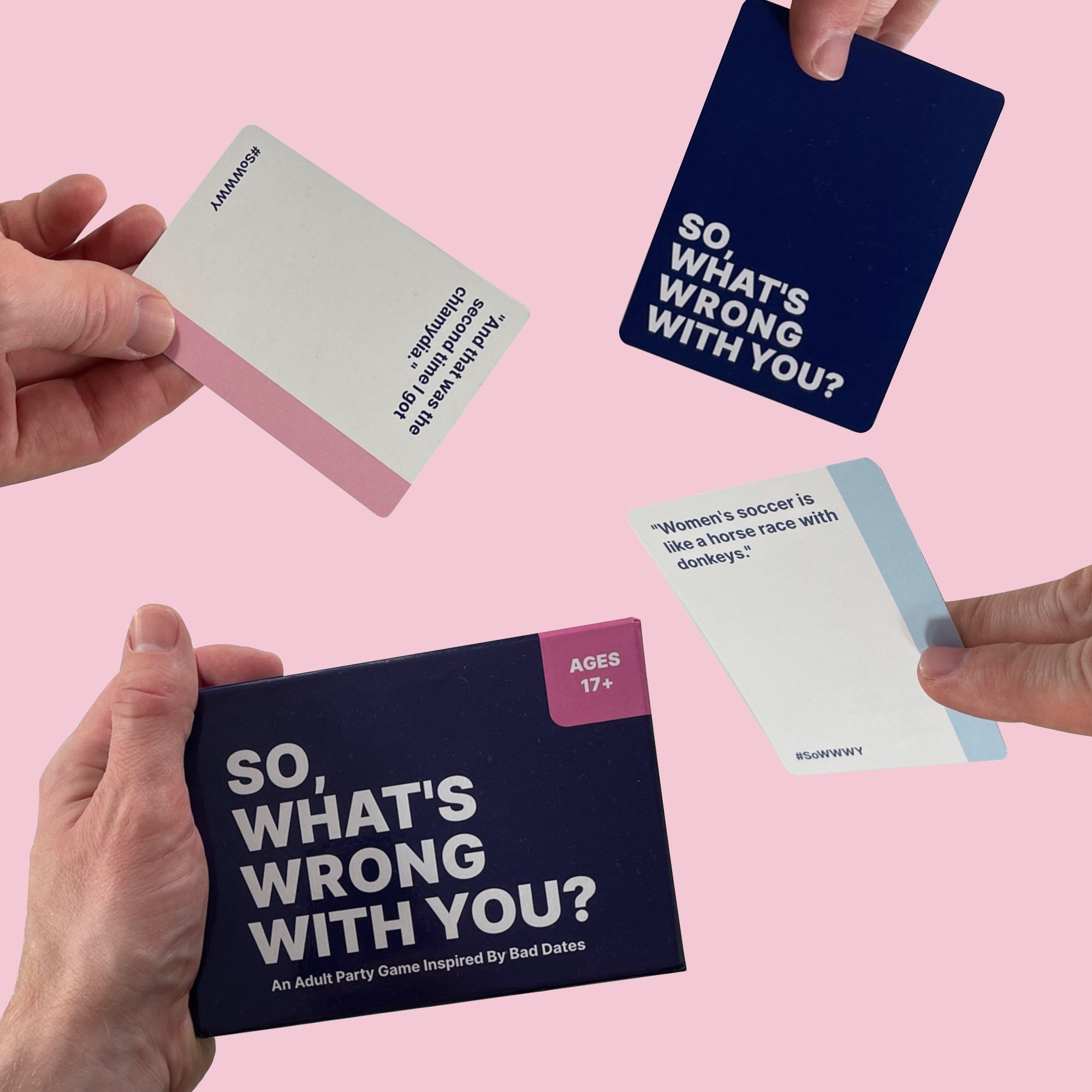 SO, WHAT'S WRONG WITH YOU? An Adult Party Game Inspired By Bad Dates