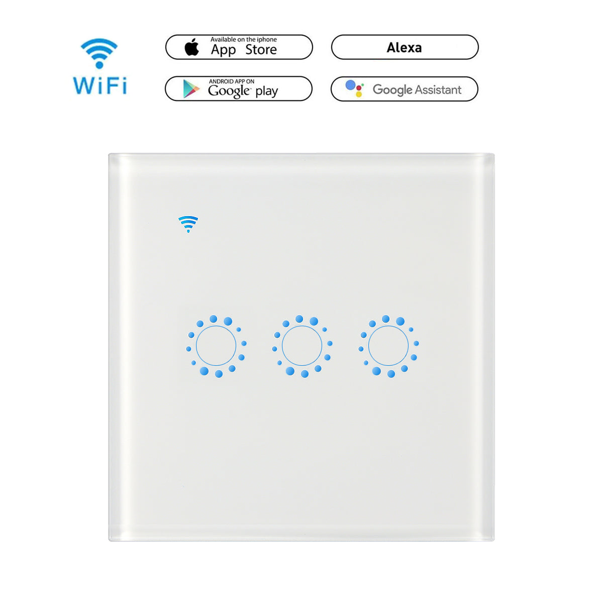 86 Type Smart Home Touch Switch EU Standard
