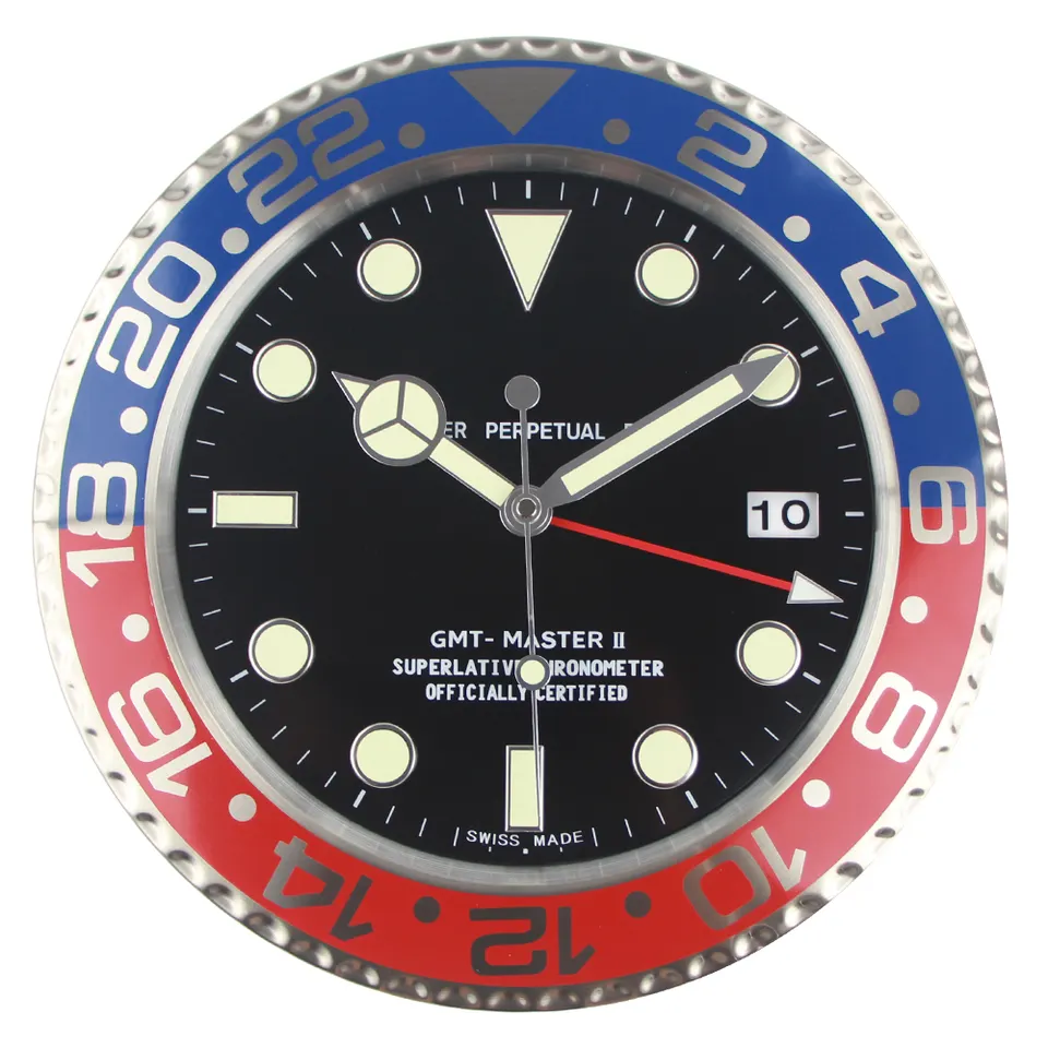 Luxury Metal Watches Art Clock Modern Decorations Wall Clock