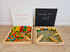 QToys Australia (USA) 4 in 1 Activity Table