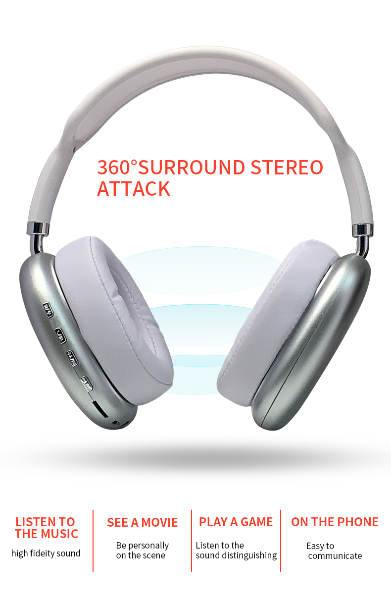 HIFI Stereo Wireless Bluetooth Headphone| Over-Earphones | BT 5.0