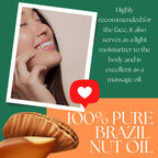 Brazil Nut Oil (organic, cold pressed, unrefined)