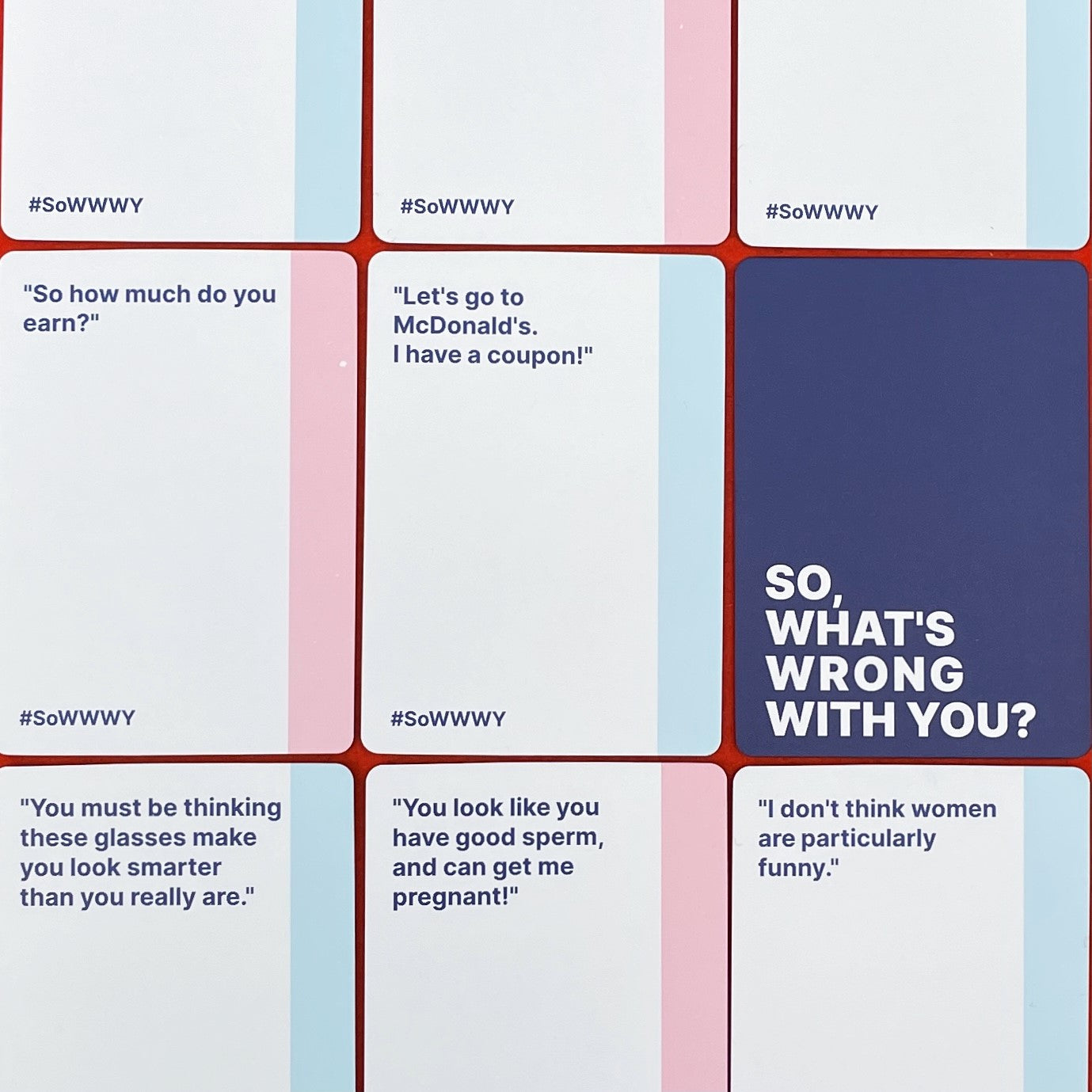 SO, WHAT'S WRONG WITH YOU? An Adult Party Game Inspired By Bad Dates