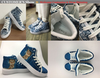 PrintKicks™ – Custom High-Top Platform Sneakers (Women)