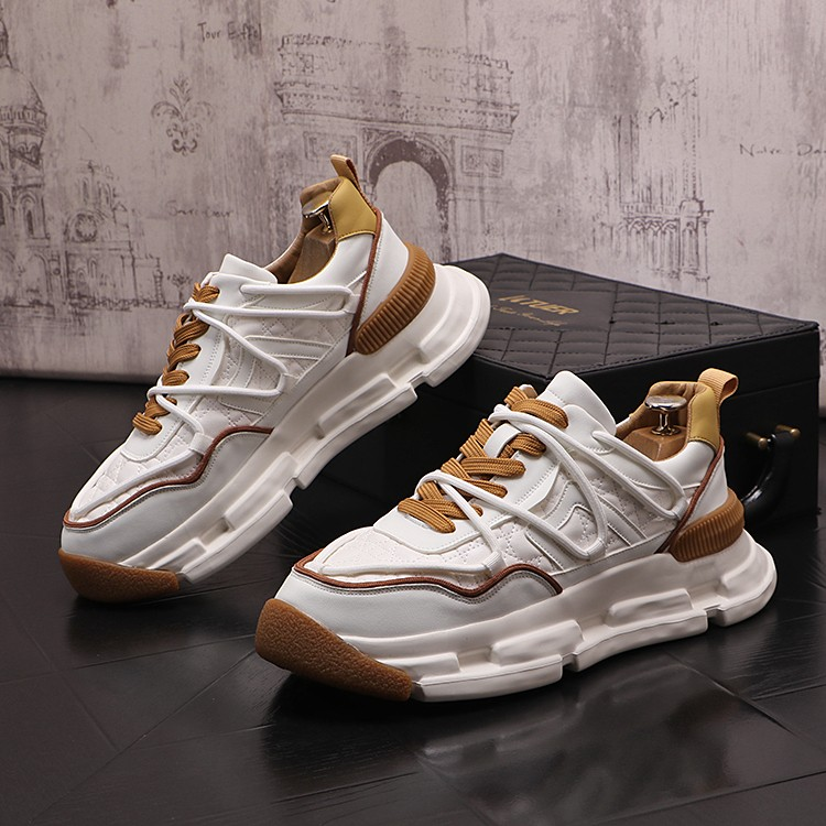 UrbanWalk™ – Colorblock Plush Winter Sneakers for Men