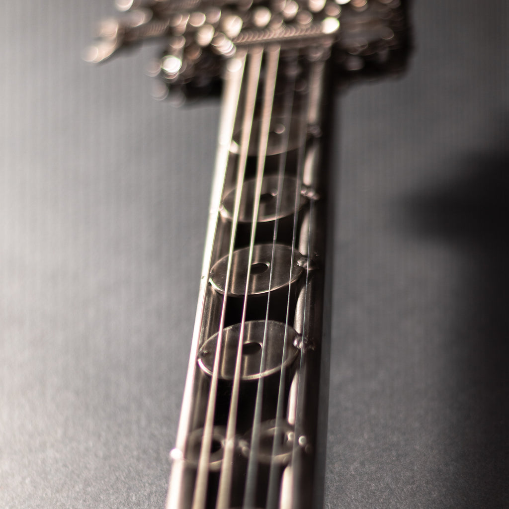 "The Original" Metal Electric Guitar Sculpture Heavy Metal Wall Art