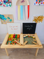 QToys Australia (USA) 4 in 1 Activity Table