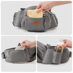 Ergonomic 3-in-1 Baby Carrier and Hipseat
