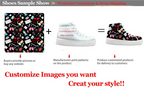 PrintKicks™ – Custom High-Top Platform Sneakers (Women)