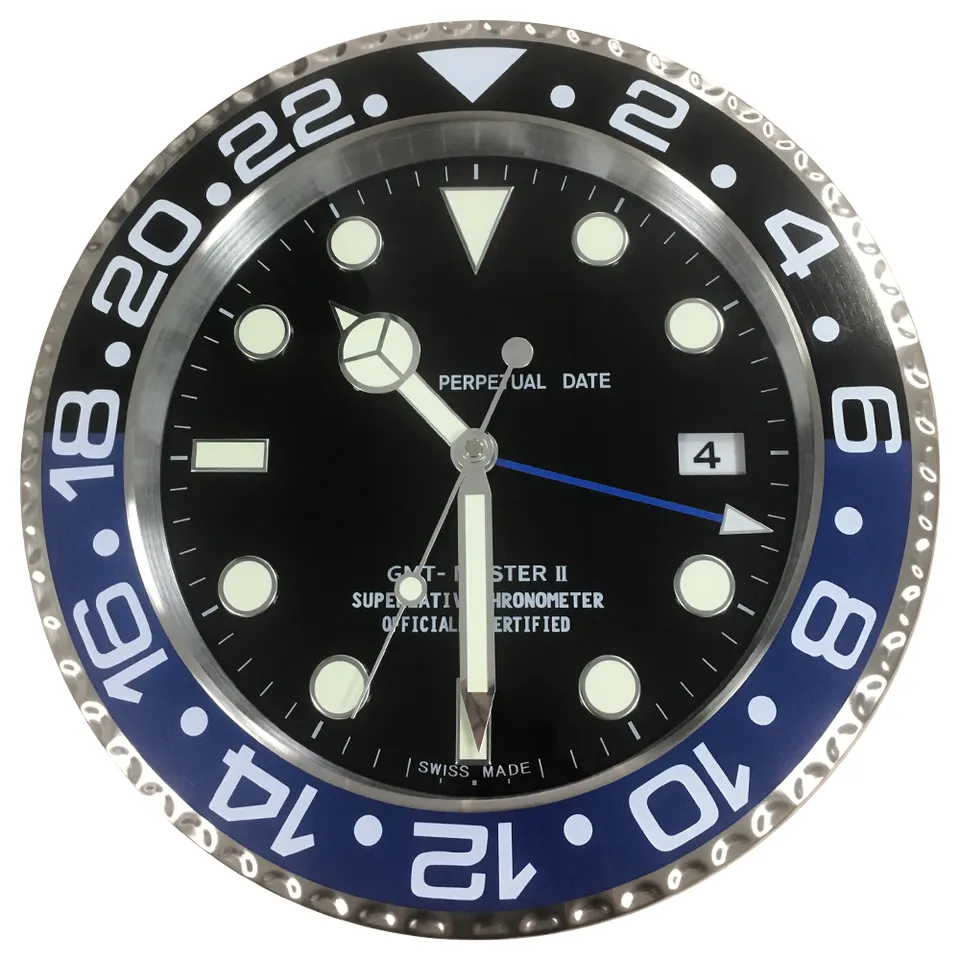 Luxury Metal Watches Art Clock Modern Decorations Wall Clock