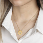 Mom Necklace With Kids Names Birthstones, Children Birthstone Jewelry