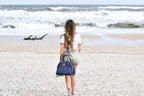 Wythe Doctor's Bag Crossbody, in black and navy gray