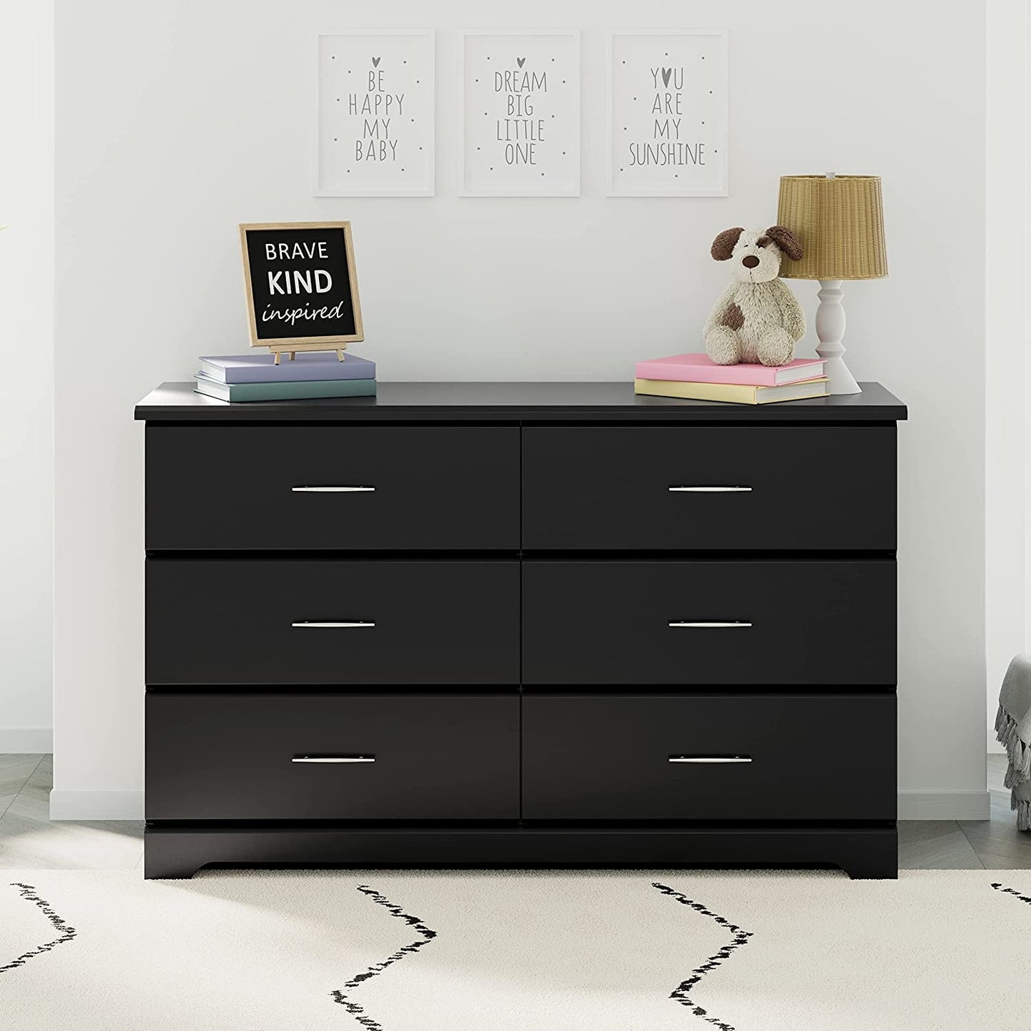 Storkcraft Brookside 6 Drawer Dresser For Nursery Furniture