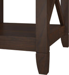 Bush Furniture Tall 5 Shelf Bookcase Bing Cherry Finish
