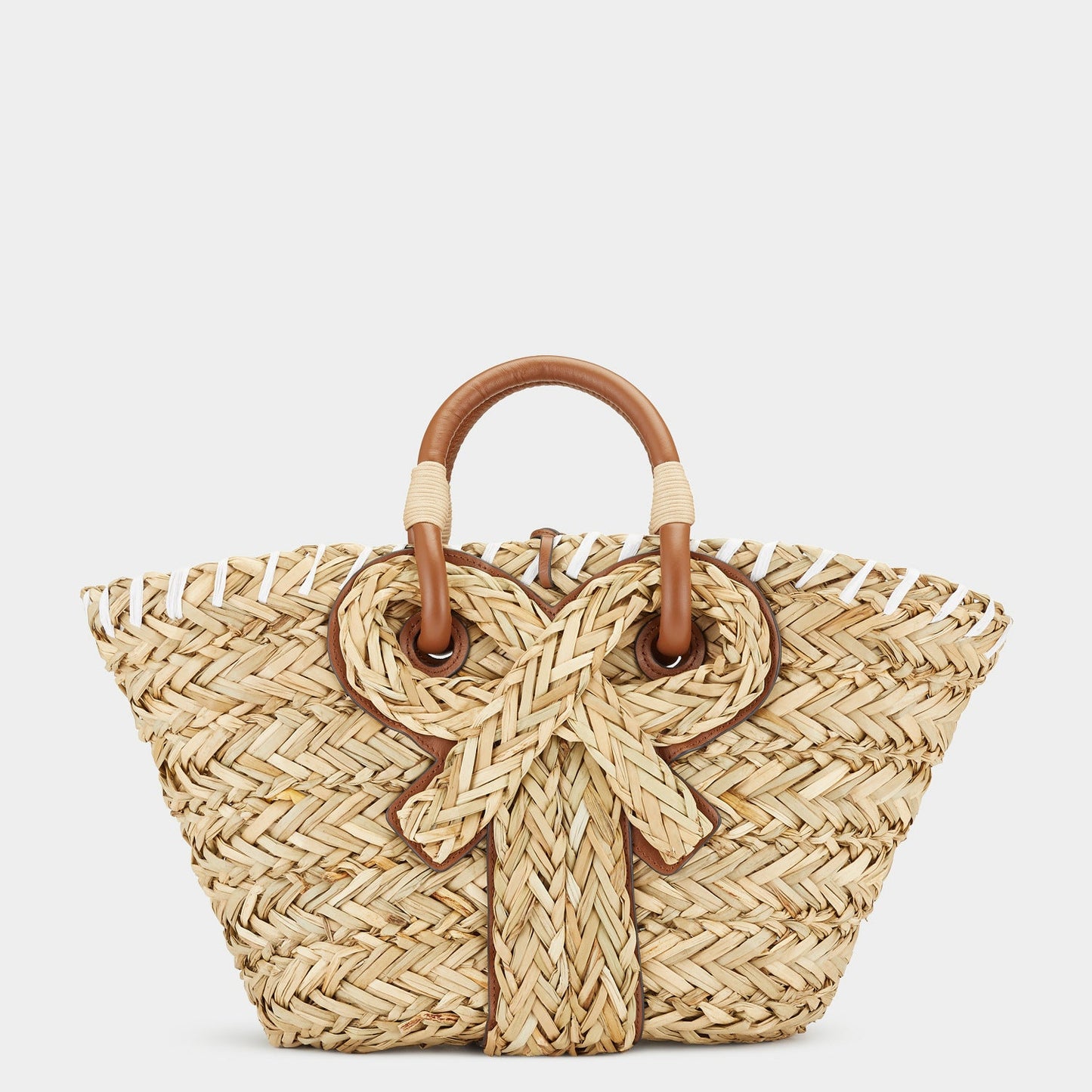 SolunaWeave™ – Walton Bowknot Basket Bag