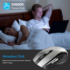 2.4G Wireless Gaming Mouse Optical Mice WIth Receiver 3 Adjustable DPI