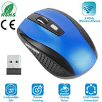 2.4G Wireless Gaming Mouse Optical Mice WIth Receiver 3 Adjustable DPI