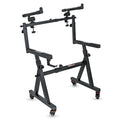 5Core 2 Tier Keyboard Stand Z Style Adjustable Electric Piano Riser