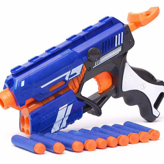 Soft Bullet Toy Blaster Gun with Foam Darts