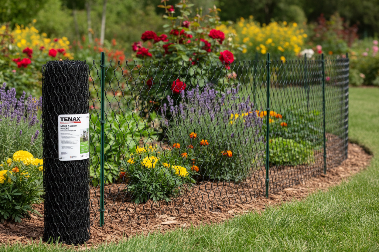 Tenax 2A140093 50 ft. x 48 in. Mesh Home & Garden Fence
