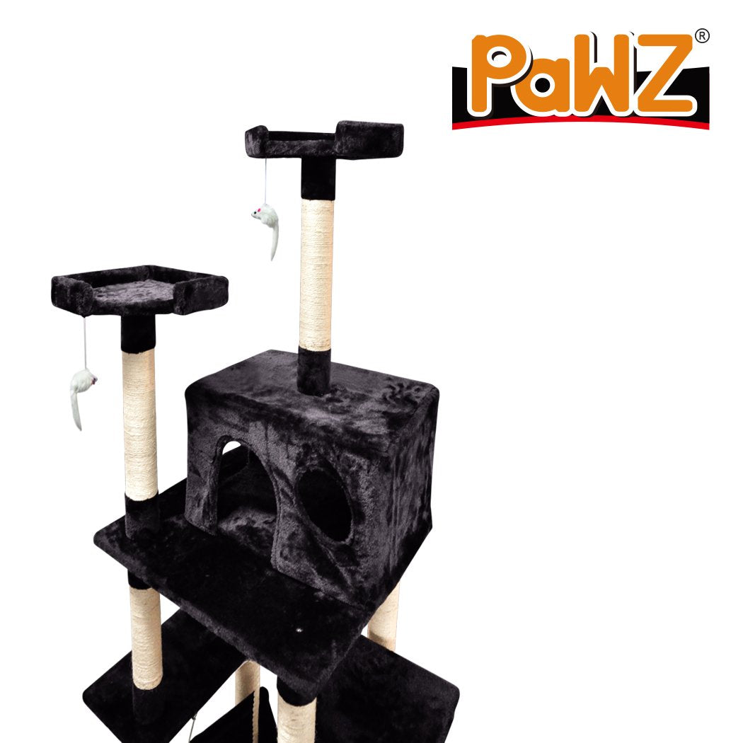 PaWz 1.83M Cat Scratching Post Tree House Condo Furniture Scratcher